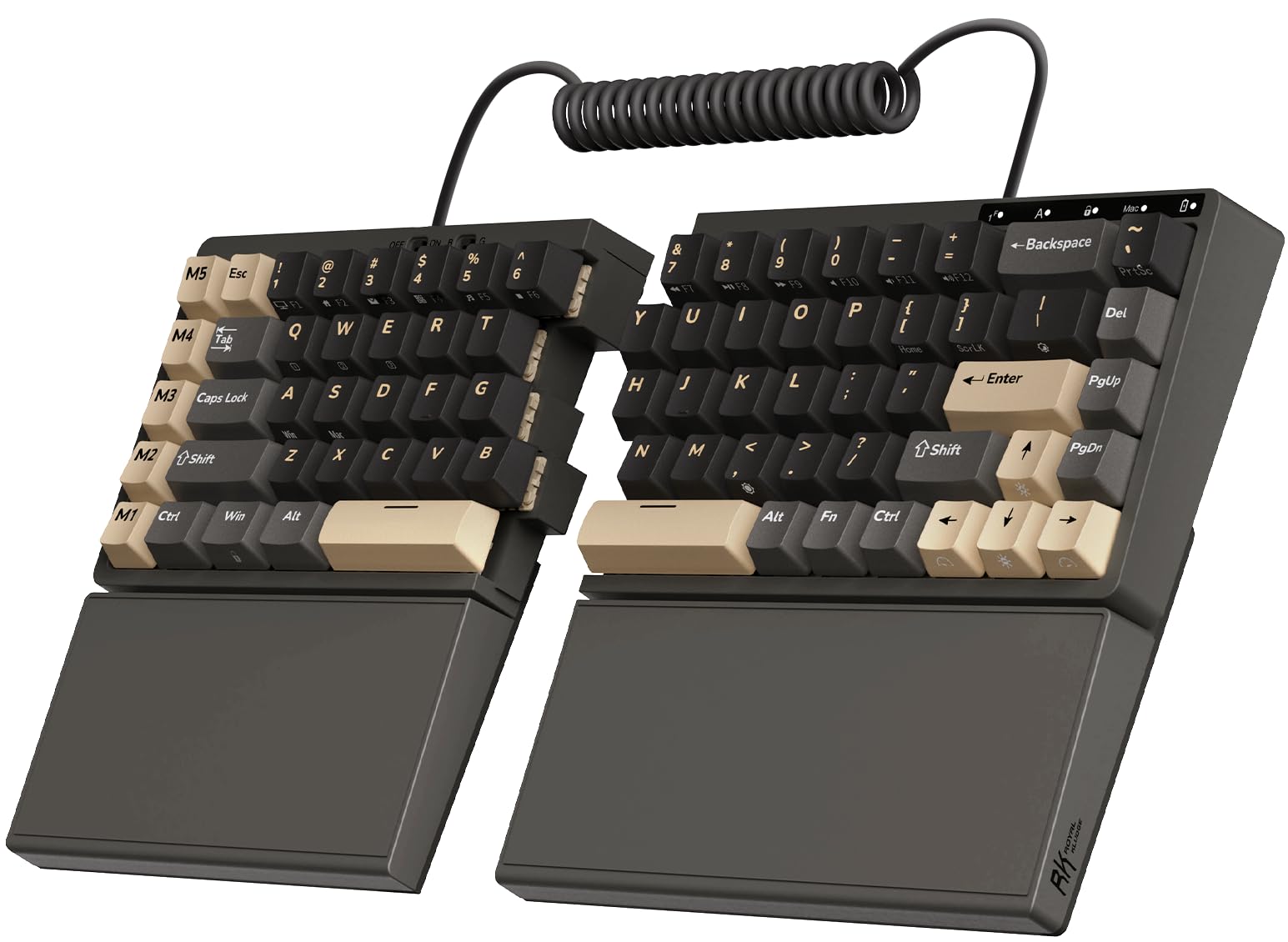 Amazon.com: RK ROYAL KLUDGE RKS70 Ergonomic Split Keyboard